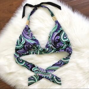 Tropical Escape Bikini Top Size 18